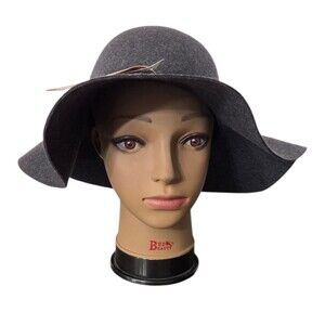 NWT Scala Pronto 100% Wool Felt Wide Brimmed Hat Women’s Floppy Sun One Size